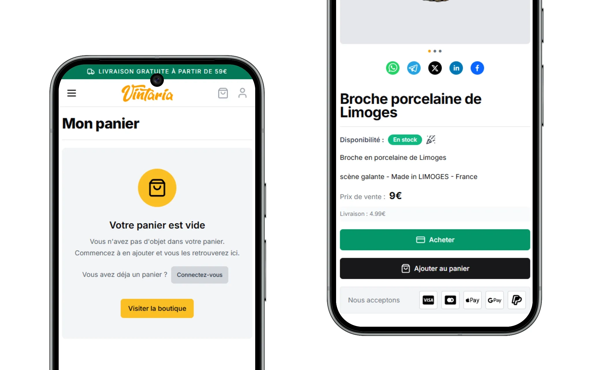 Capture UI - Layout responsive mobile